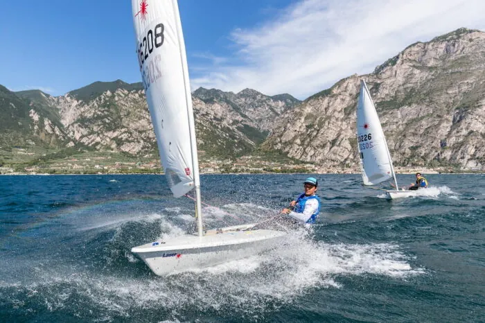 ILCA and Laser Regatta, Rental and Courses on lake Garda